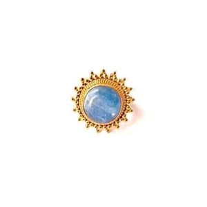 Kyanite Gold Plated Ring